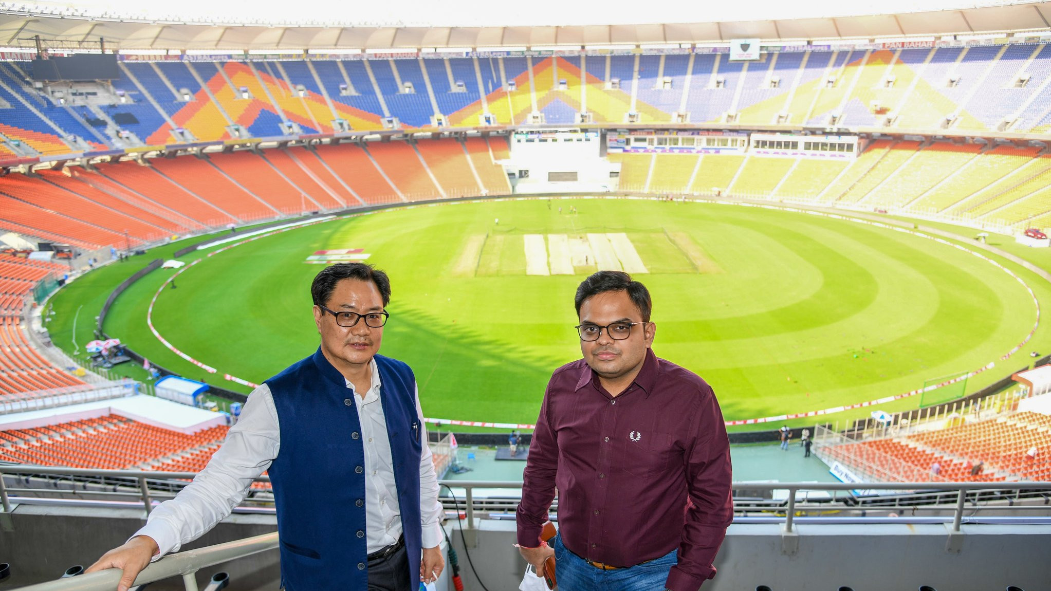 IND v ENG 2021: Sports Minister Kiren Rijiju hails Narendra Modi Stadium as one of the best in the world