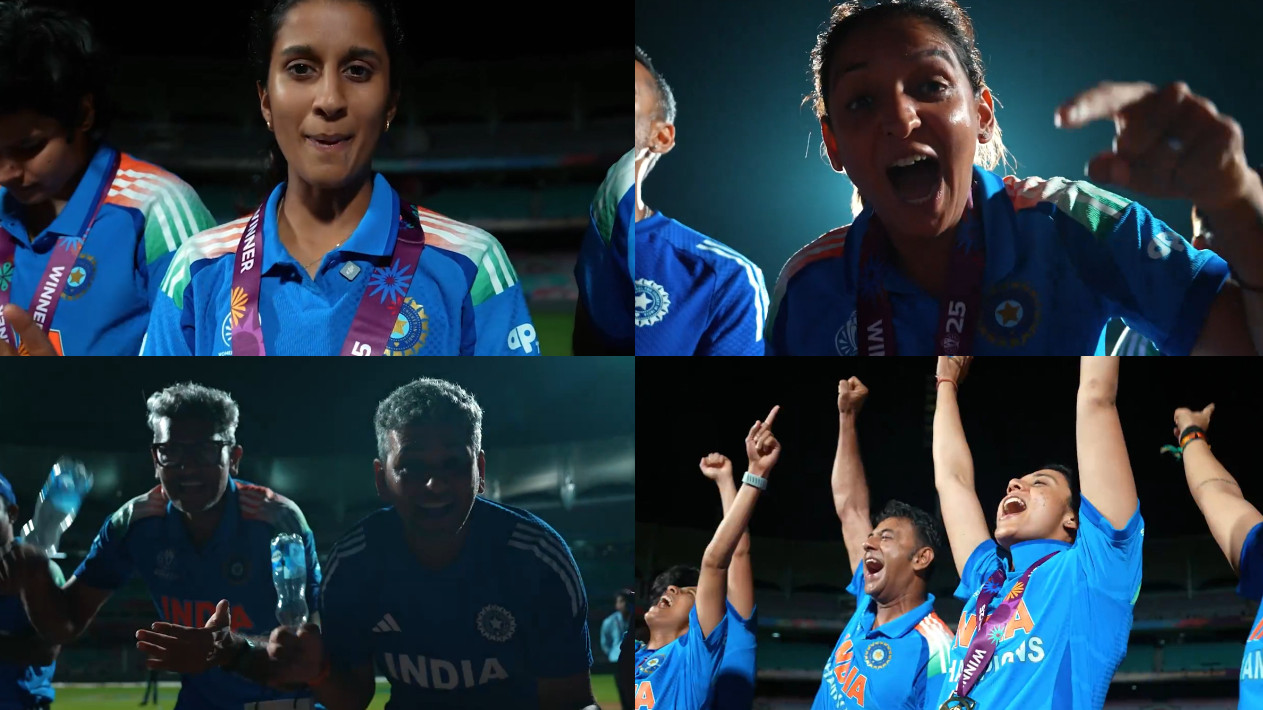 CWC 2025: WATCH- “Karde sabki hawa tight”- Jemimah Rodrigues unveils India Women’s team song after World Cup win