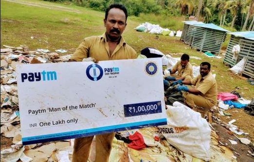 Ravindra Jadeja's Man of the Match replica cheque for Trivandrum ODI was found in garbage | TOI