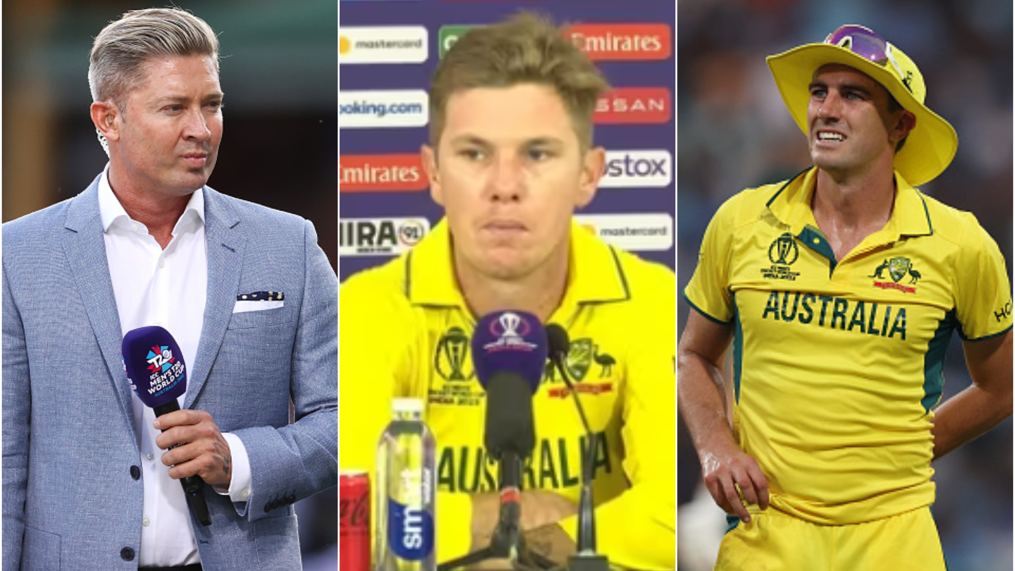 CWC 2023: “Only thing I saw on WhatsApp group…,” Zampa reacts to Michael Clarke's ‘Cummins will be dropped’ claim