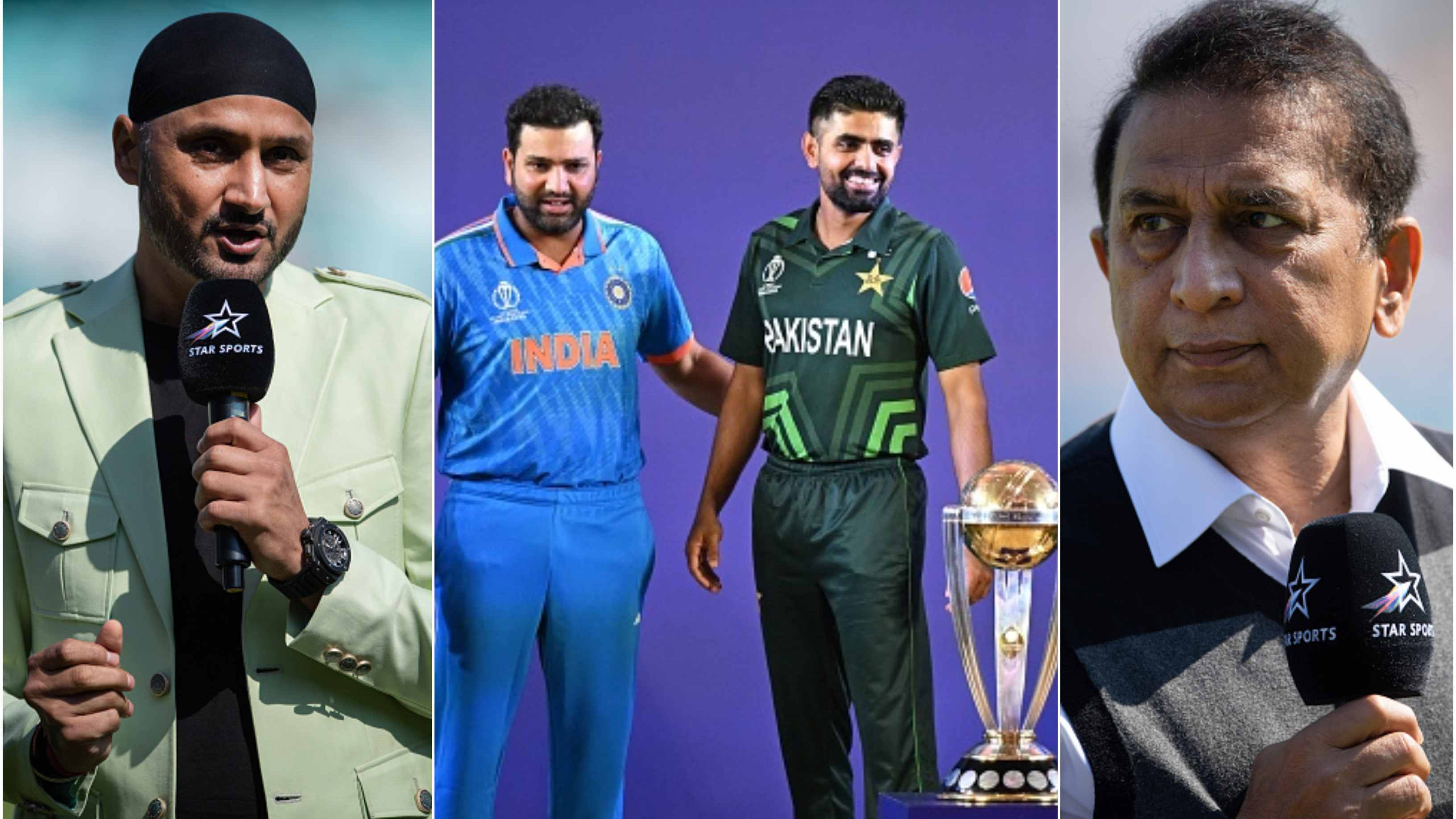 CWC 2023: India vs Pakistan as important as winning World Cup, says Gavaskar; Harbhajan calls Pakistan “below-ordinary” team