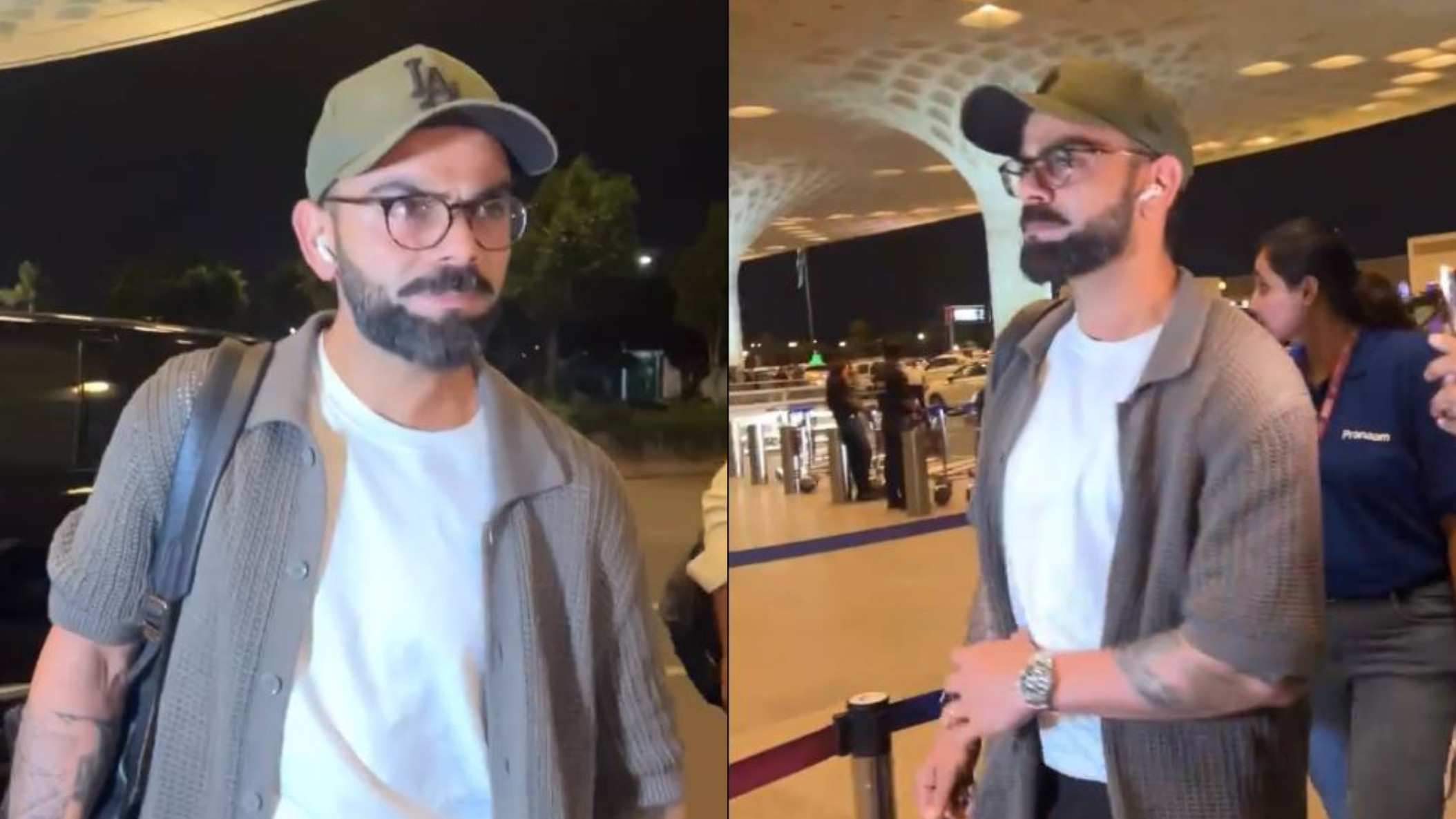 CWC 2023: WATCH- Virat Kohli leaves from Mumbai to rejoin India squad before World Cup opener