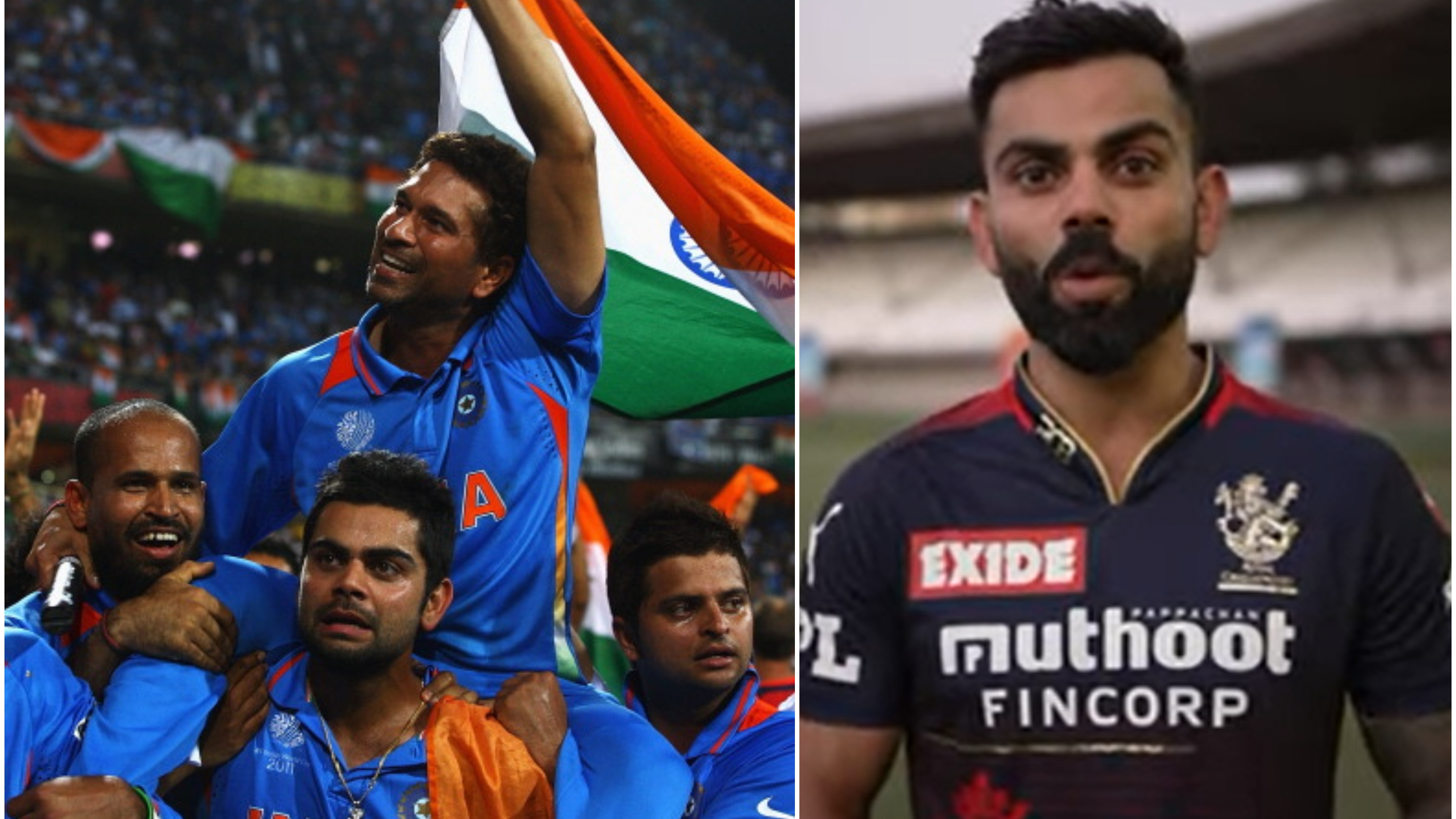 WATCH: “He said build a partnership”, Kohli recalls Tendulkar’s words while walking out to bat in 2011 World Cup final