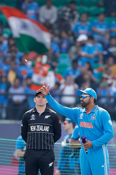 India clash with New Zealand on Oct 22 in Dharamshala in ongoing CWC 2023| Getty