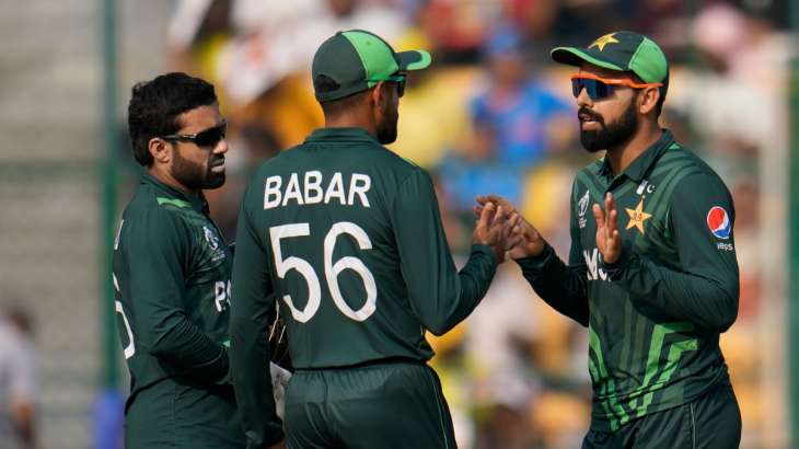 Rizwan, Babar and Shadab | AP