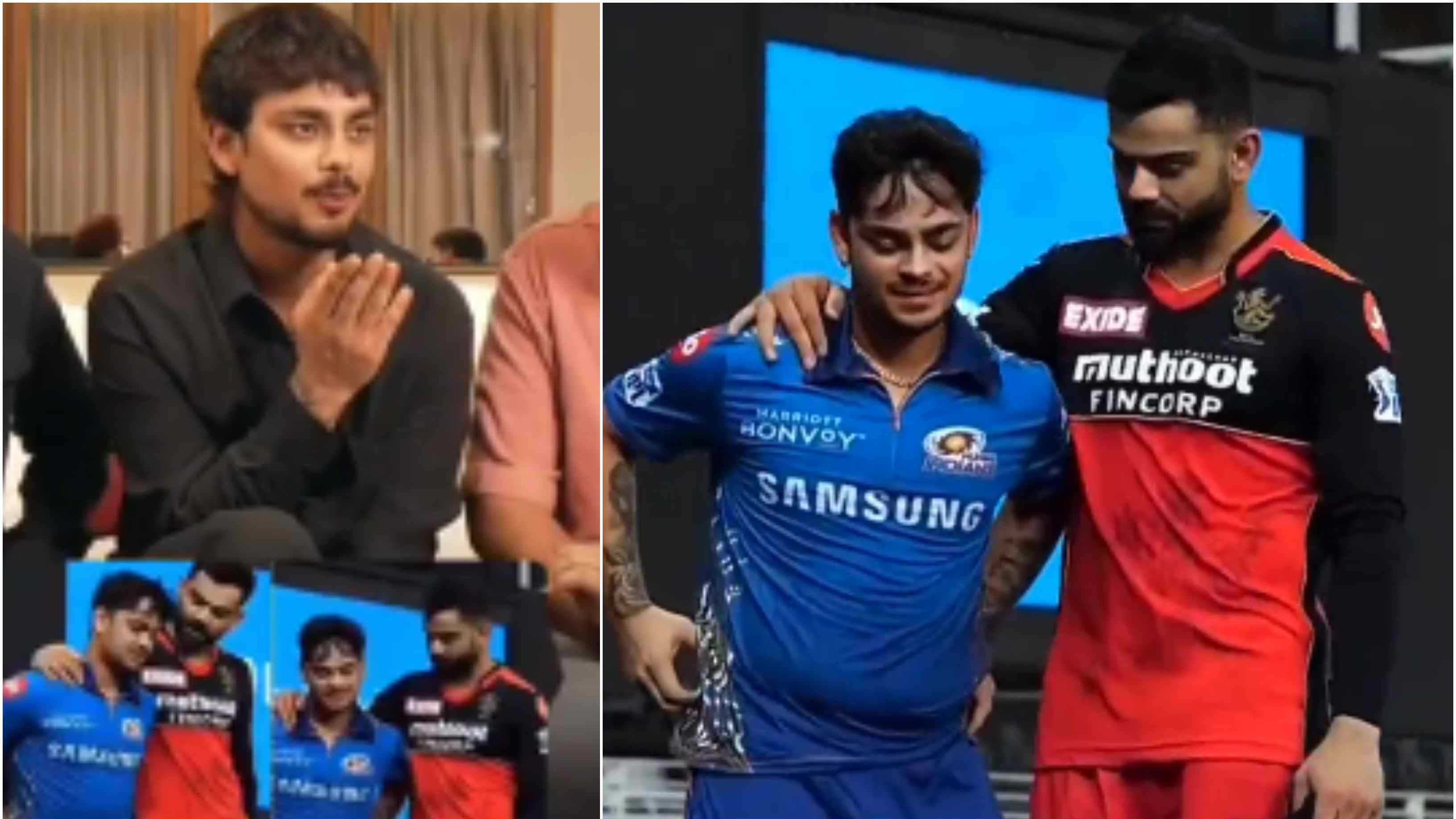 WATCH: “Bas kisi tarah se aansu roke huye the,” Ishan Kishan recalls getting consoled by Virat Kohli during IPL 2021 season