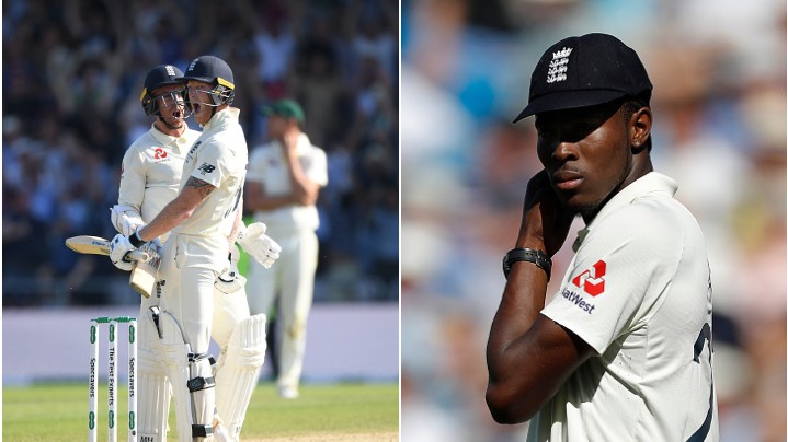 Jofra Archer posts live reactions on the famous Headingley Test victory in Ashes 2019