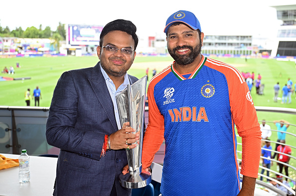 Jay Shah and Rohit Sharma| Getty