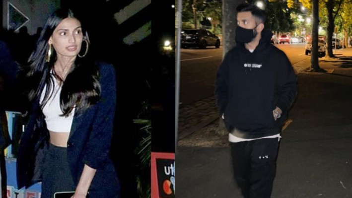 Athiya Shetty reacts to KL Rahul's latest photos on Instagram from Melbourne