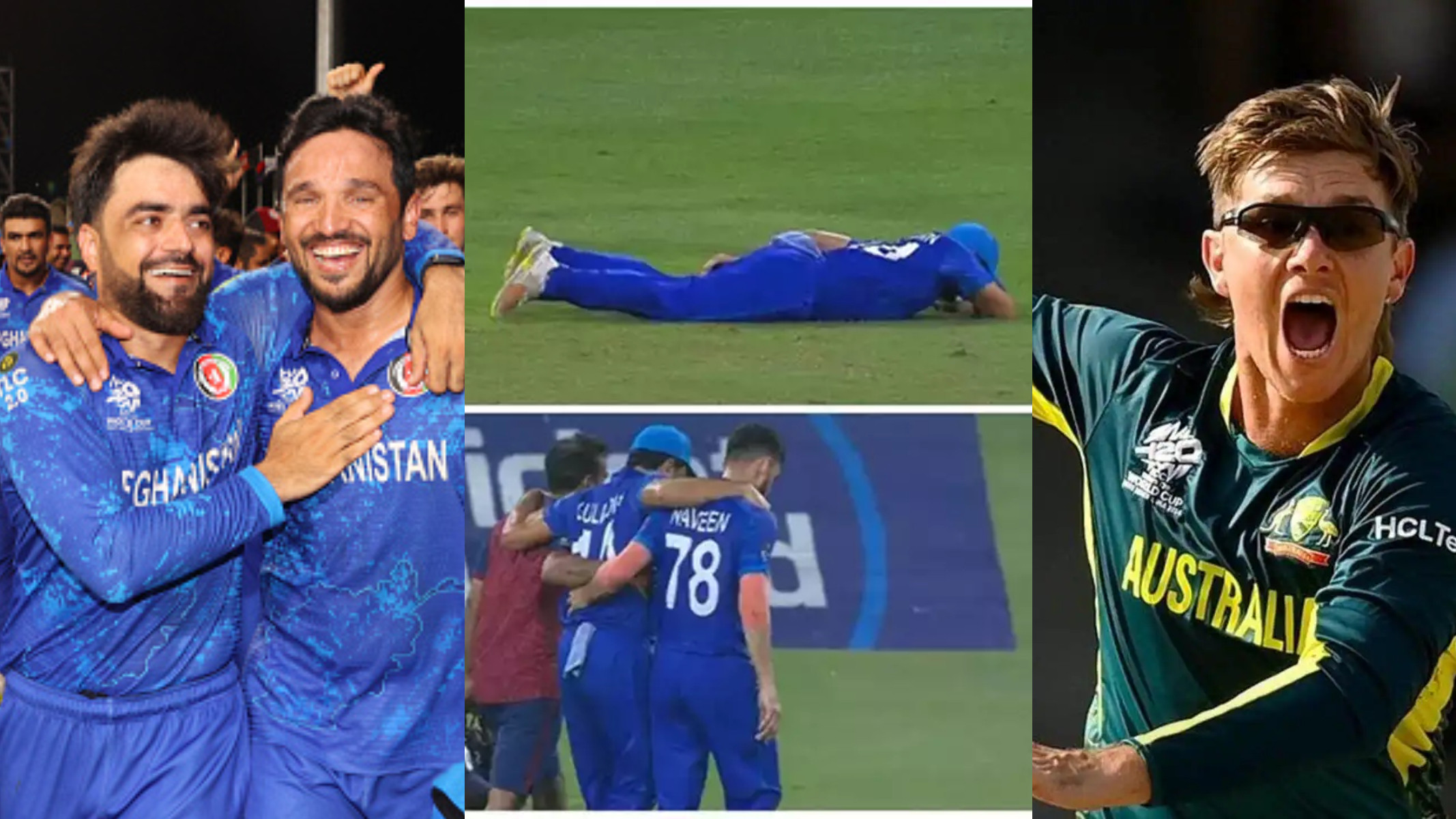 T20 World Cup 2024: Rashid Khan defends Gulbadin Naib as Adam Zampa cries foul over fake injury