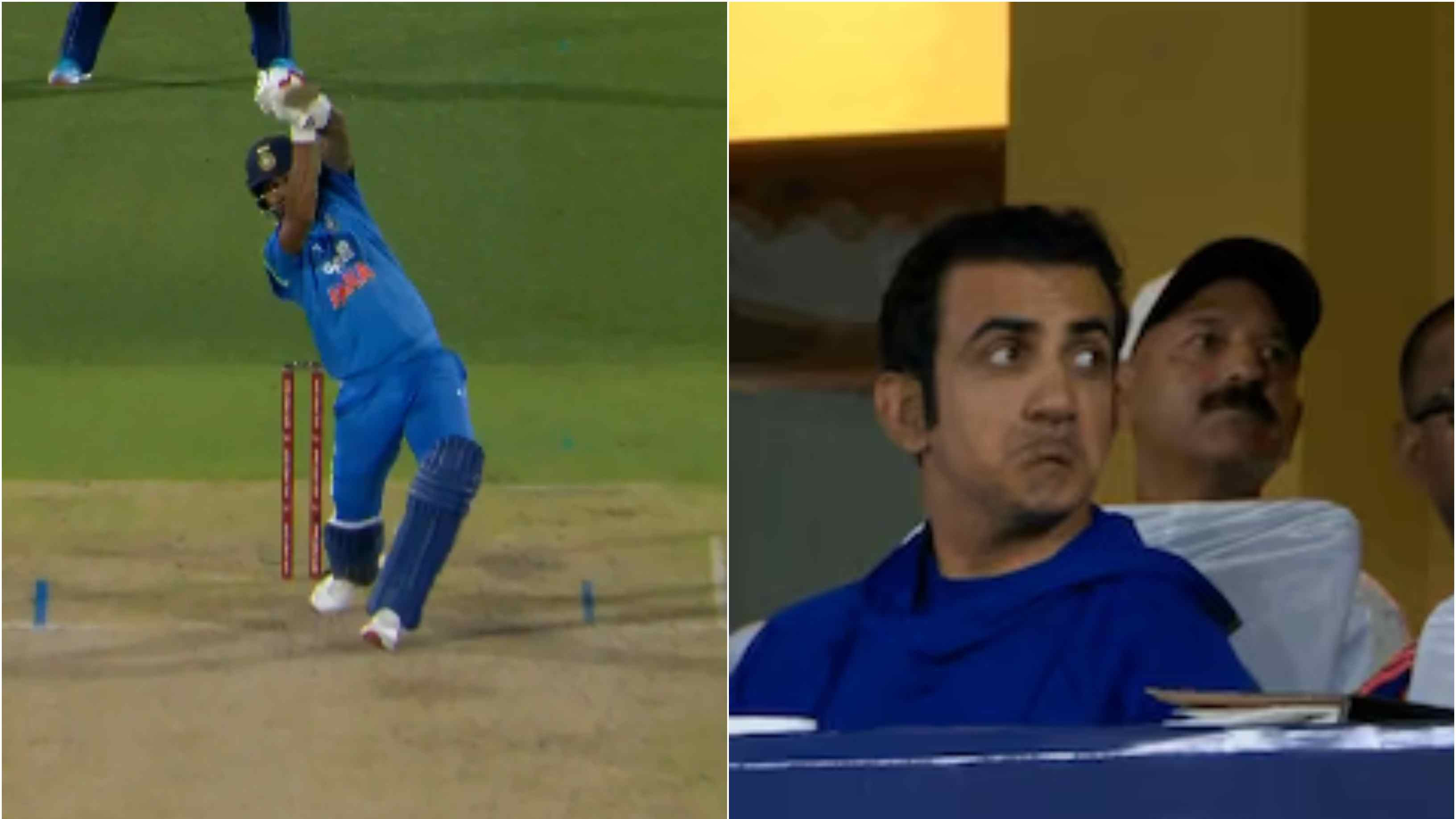 IND v AFG 2026: WATCH – KL Rahul's sublime six draws admiring, viral reaction from Gautam Gambhir during 1st ODI