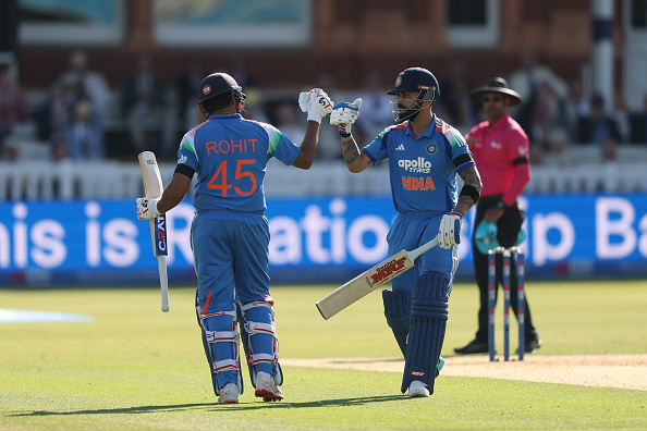 Virat Kohli and Rohit Sharma | Getty