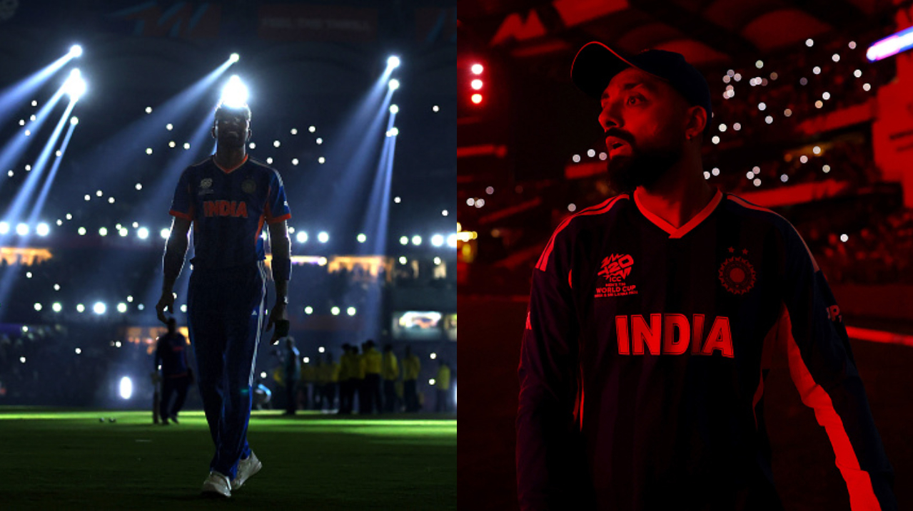 Light and laser show during T20 World cup 2026 matches | Getty