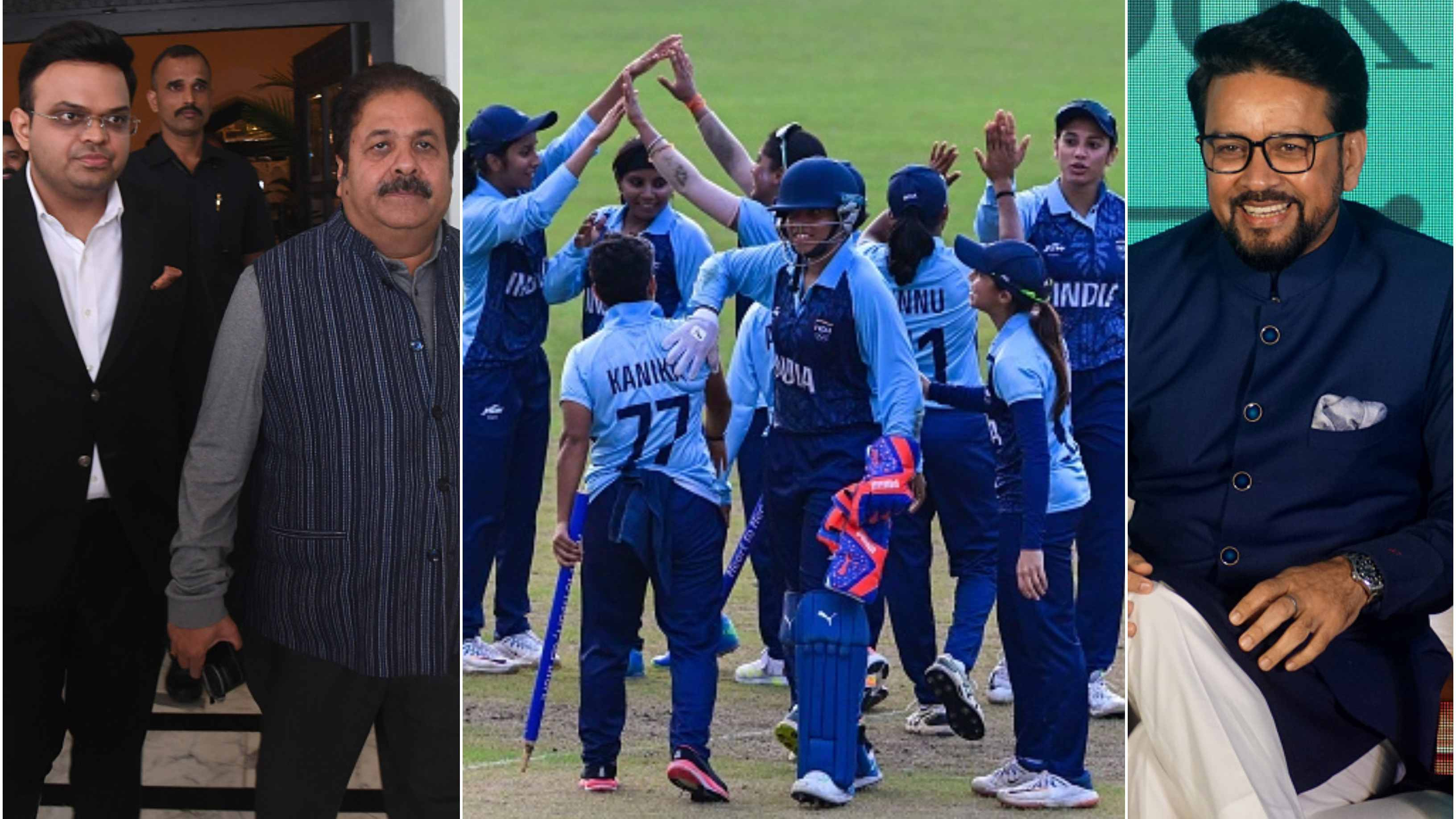 Jay Shah, Rajeev Shukla, Anurag Thakur congratulate Indian women’s cricket team on winning gold medal in Asian Games