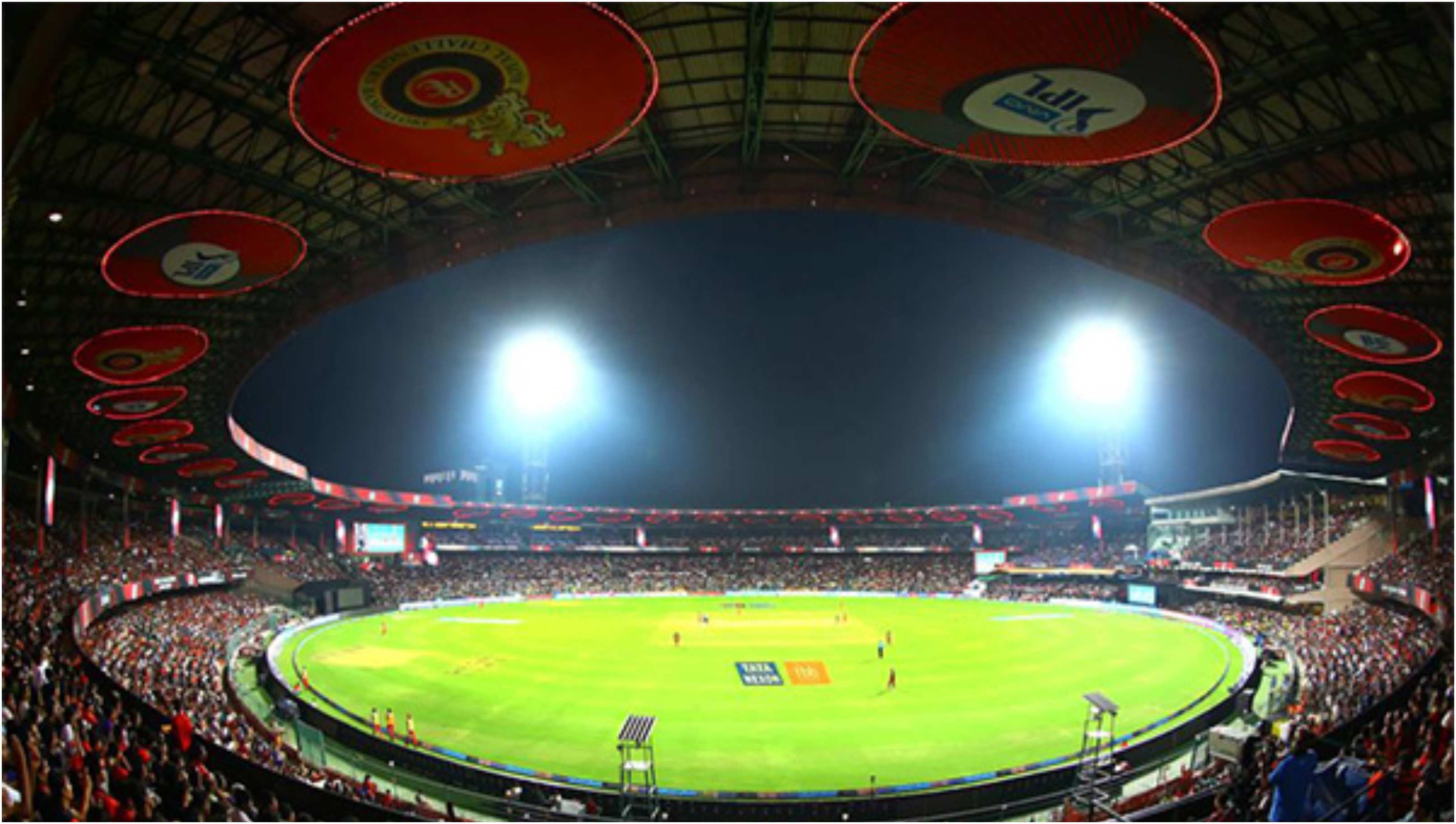 The iconic Chinnaswamy Stadium in Bengaluru | BCCI-IPL