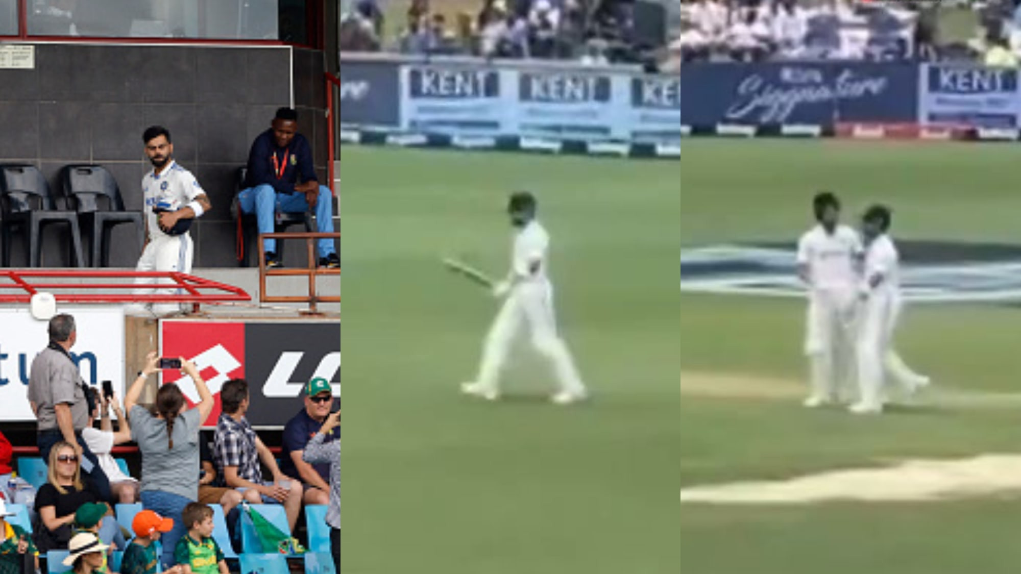 SA v IND 2023-24: WATCH- Virat Kohli receives a loud welcome from Centurion crowd as he walks in to bat