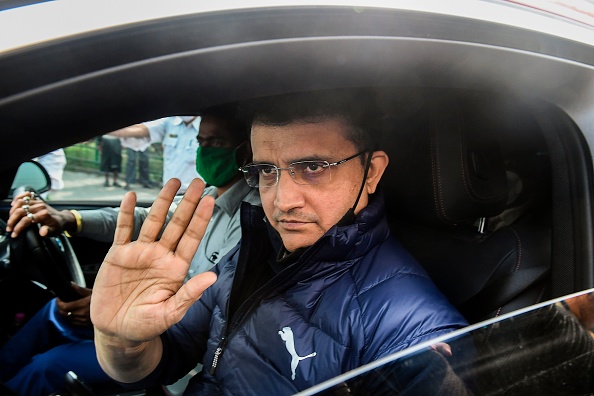 Sourav Ganguly leaves the Apollo hospital on January 31 | Getty