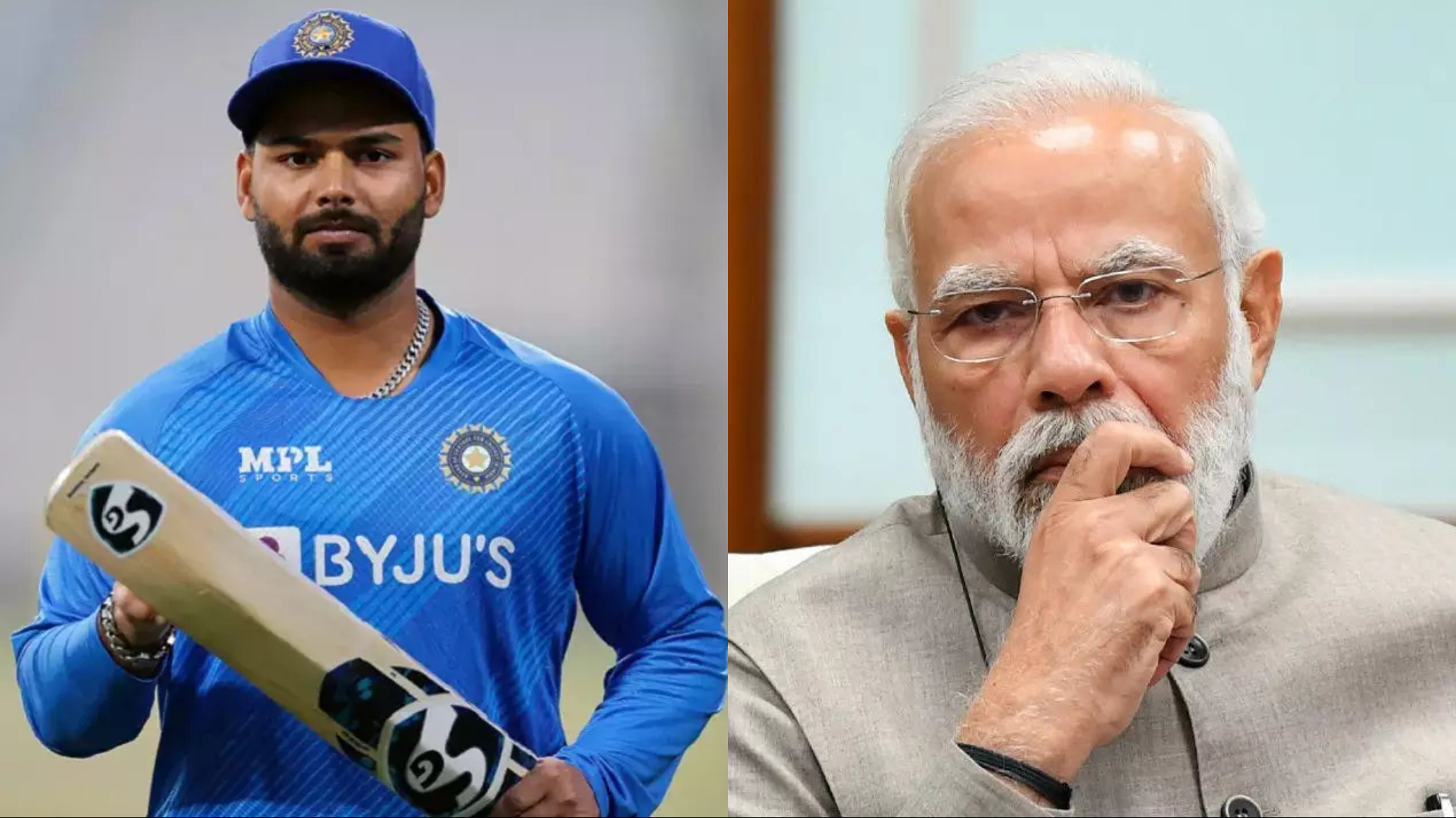 PM Narendra Modi sends his prayers to Rishabh Pant for a speedy recovery after his car accident  