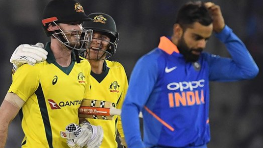 Australia levelled the five-match series with a record chase of 359 in Mohali | Getty
