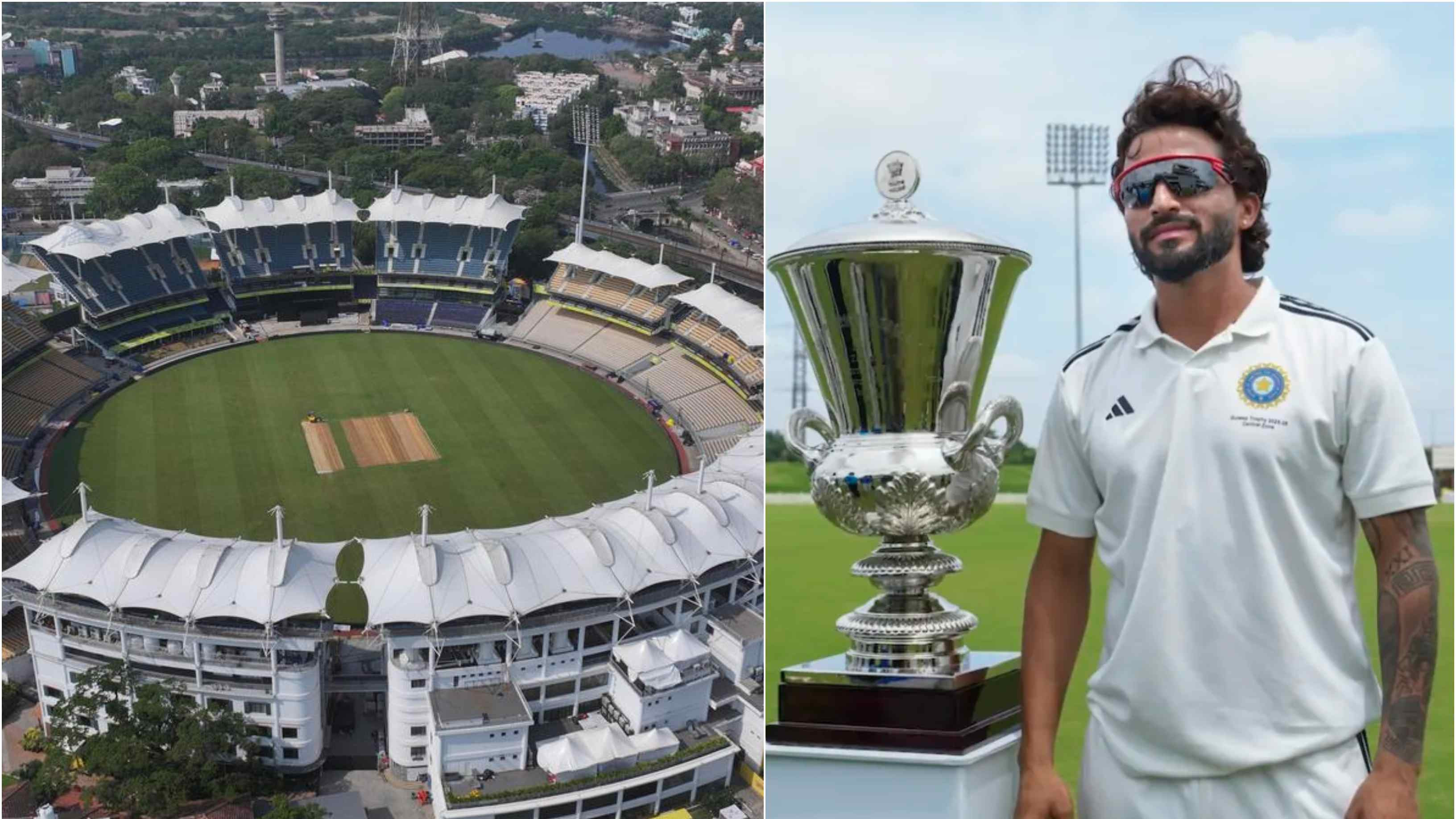 Duleep Trophy final relocated from CoE to Chennai’s MA Chidambaram Stadium; fans to attend the match live