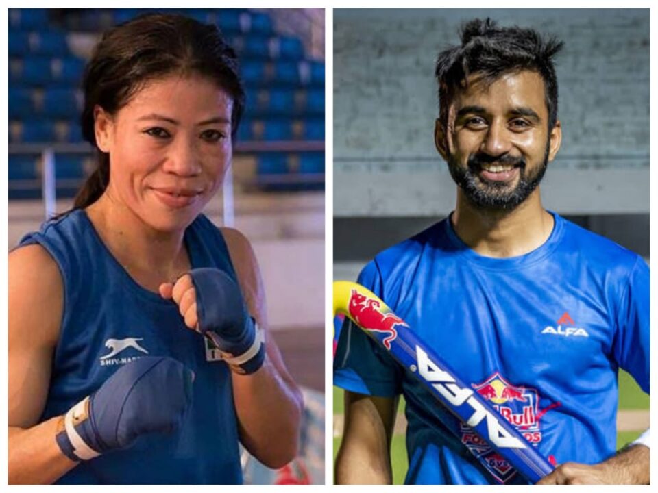 Manpreet Singh and MC Mary Kom will be India's flag-bearer at Tokyo Olympics opening ceremony | Twitter