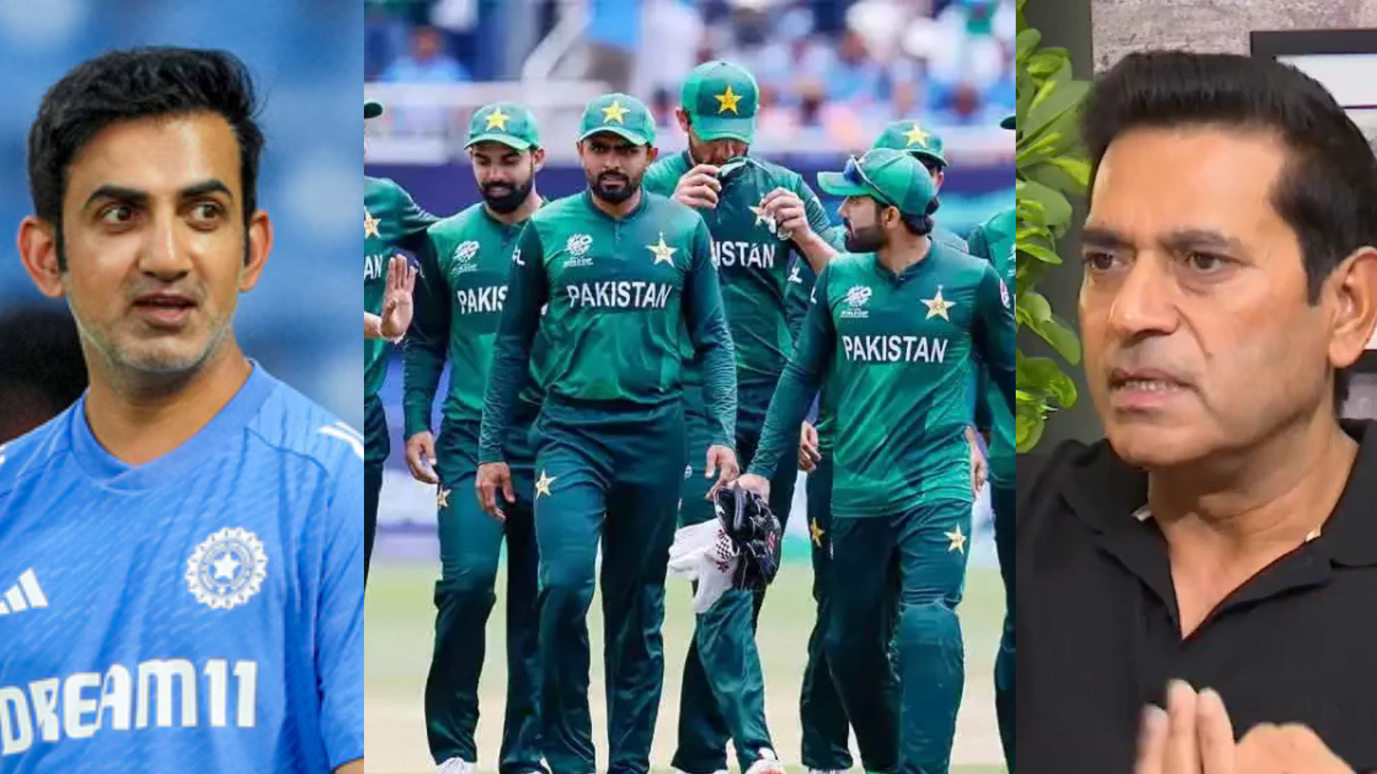 WATCH- ‘Yeh Pakistan cricket ko kya hua?’- Aaqib Javed reveals Gautam Gambhir felt sorry for Men in Green