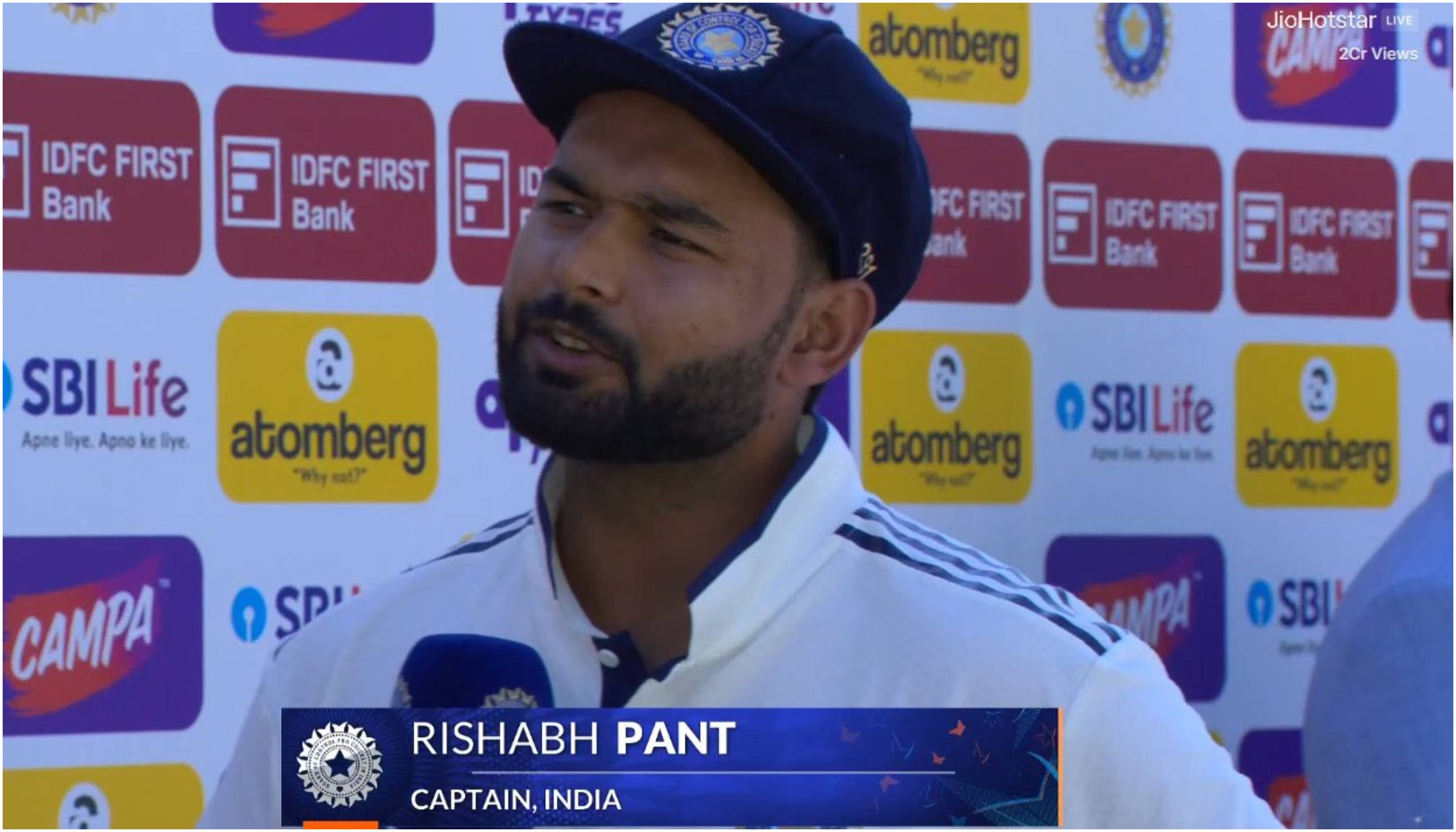 Rishabh Pant | JioHotstar 