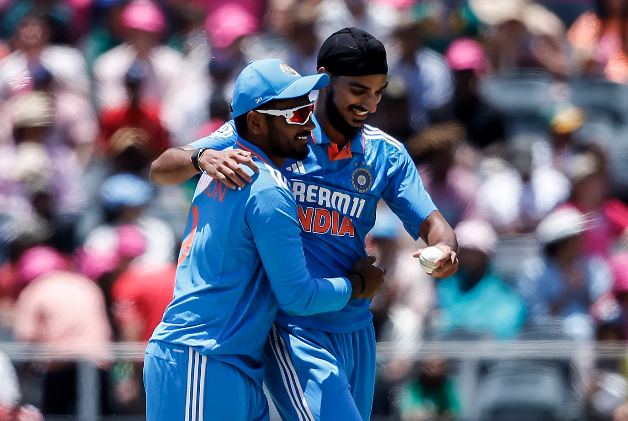 Arshdeep is the first Indian pacer to take a fifer against South Africa in ODIs | Getty