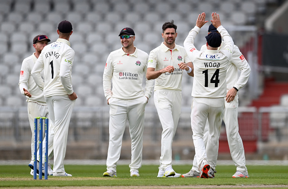 James Anderson celebrating Marnus Labsuchagne's wicket | GETTY