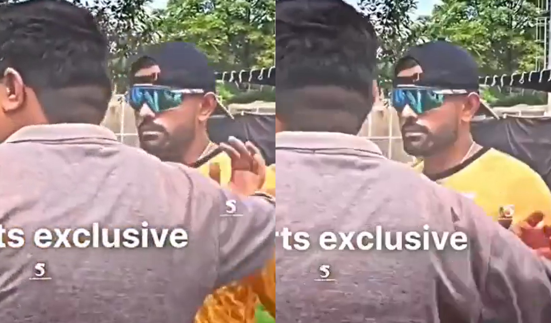 Babar Azam's rude behavior with fan has gone viral | X