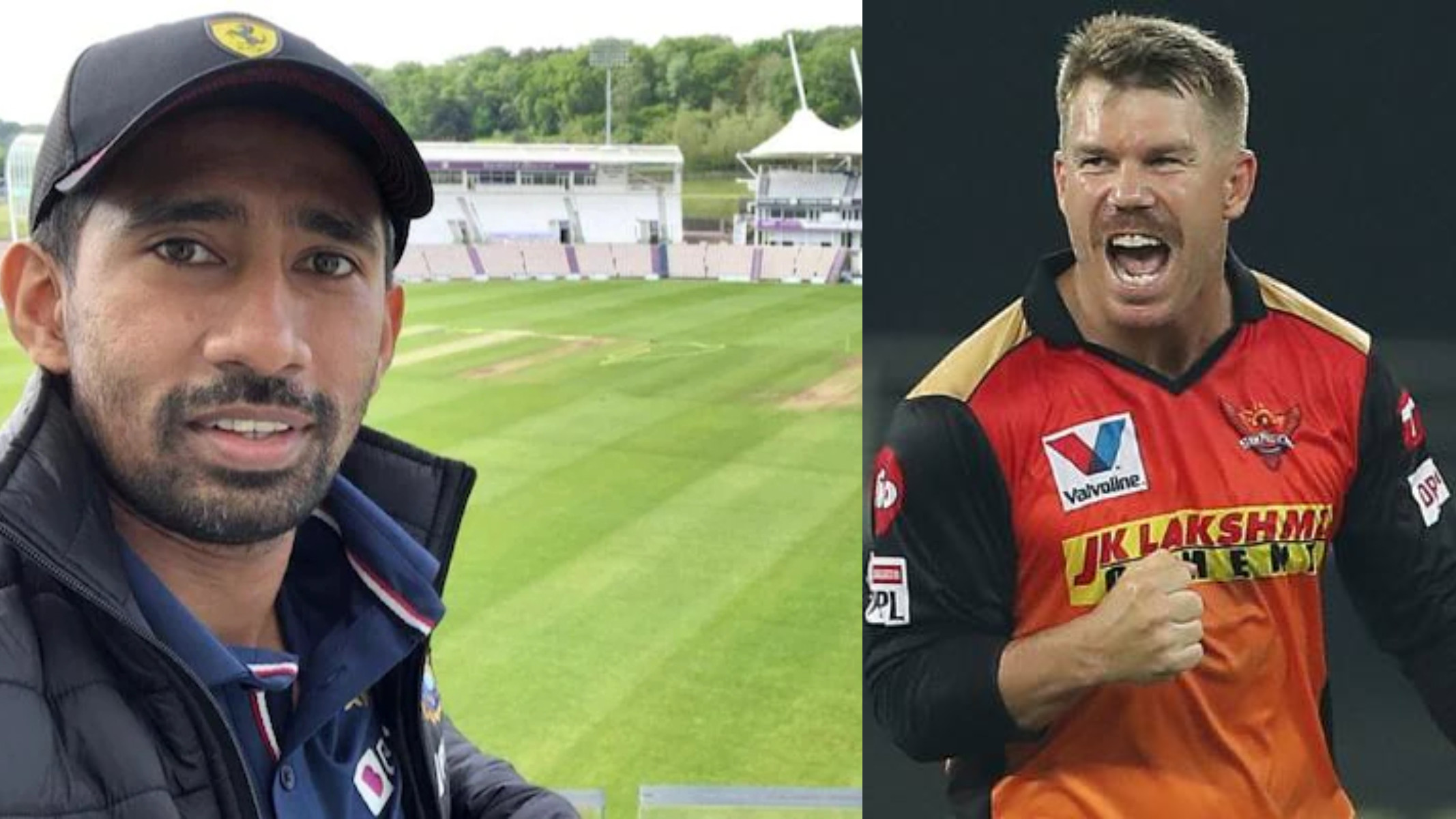 Wriddhiman Saha shares ‘view from balcony’ in Southampton; David Warner asks ‘is that room 318?’
