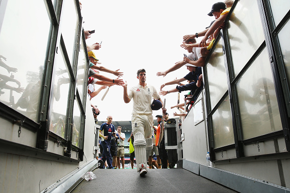 The left-hand batting great could well become "Sir" Alastair Cook by the end of this year | Getty