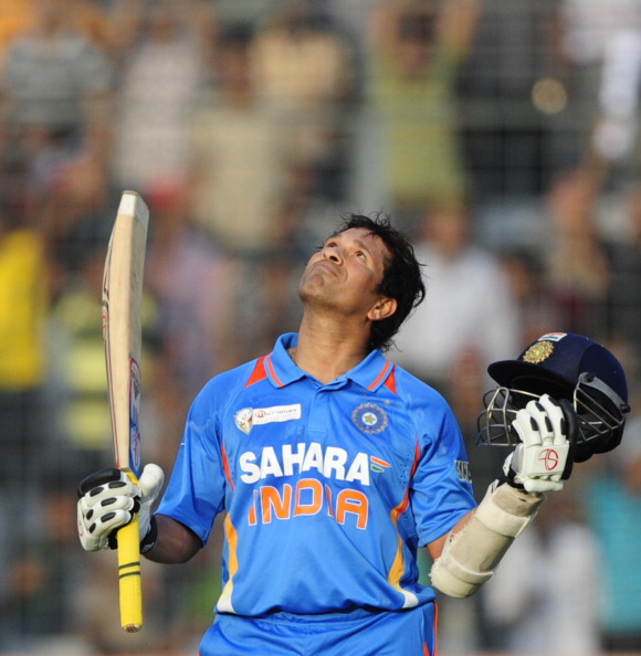 Sachin Tendulkar reached the 100 international hundreds milestone in 2012 on March 16 | Getty