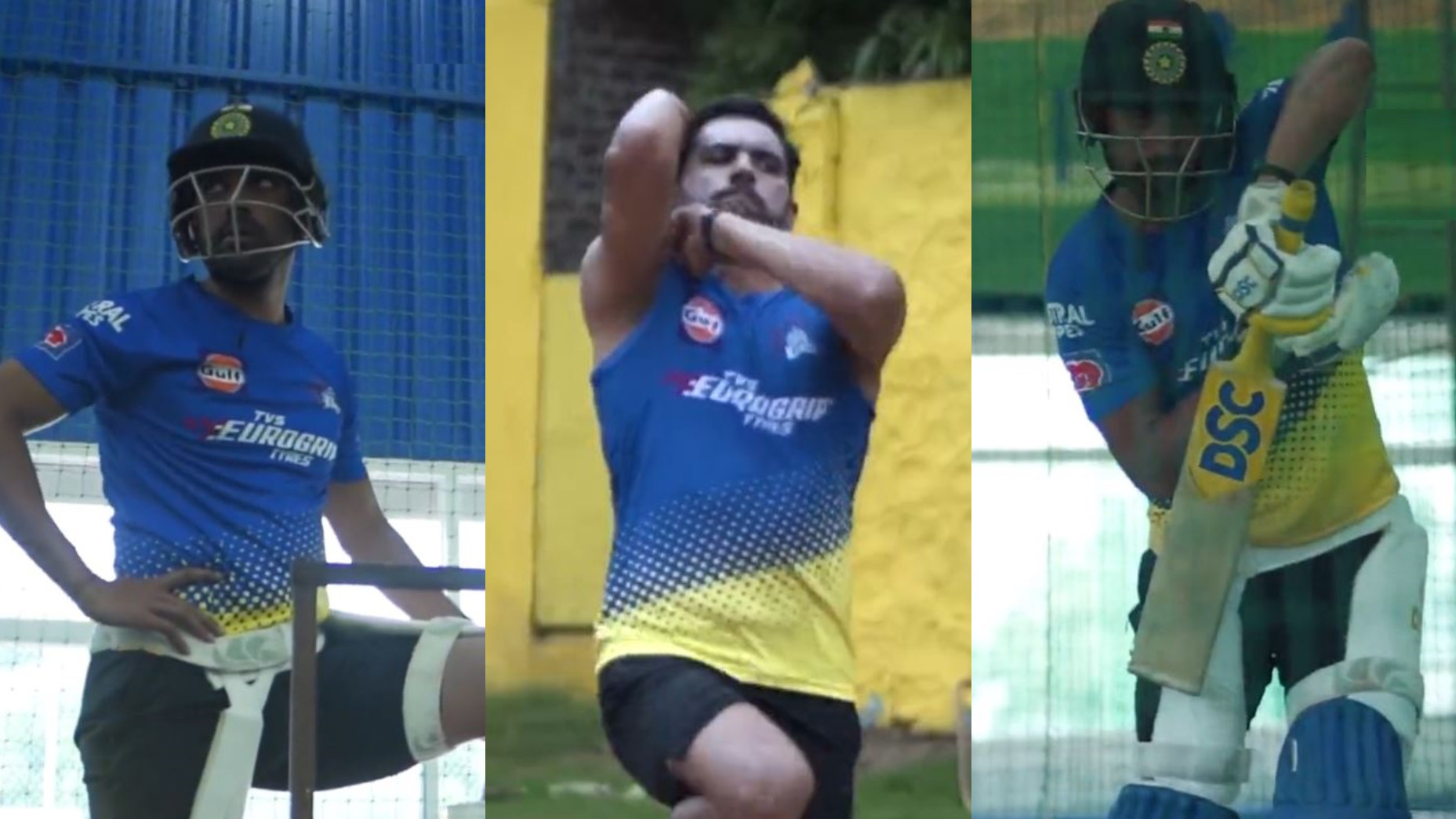 ZIM v IND 2022: WATCH- Deepak Chahar bowls and bats at the CSK academy to prepare for the Zimbabwe tour