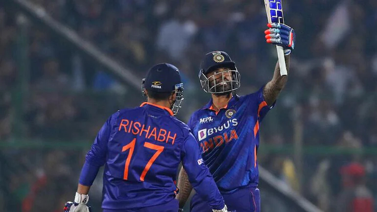 Suryakumar Yadav scored maiden T20I fifty against New Zealand in Jaipur | AP