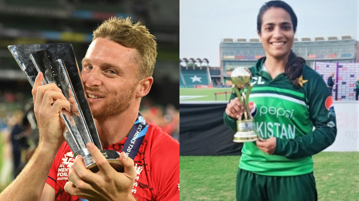 Jos Buttler and Sidra Ameen win ICC Player of the Month Awards for November 2022