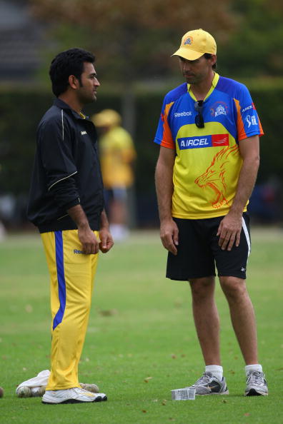 MS Dhoni and Stephen Fleming for CSK in IPL 2009 | Getty