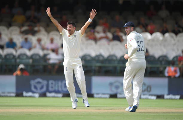 James Anderson has taken 103 wickets at Lord's in London in Test cricket. (photo - Getty) 