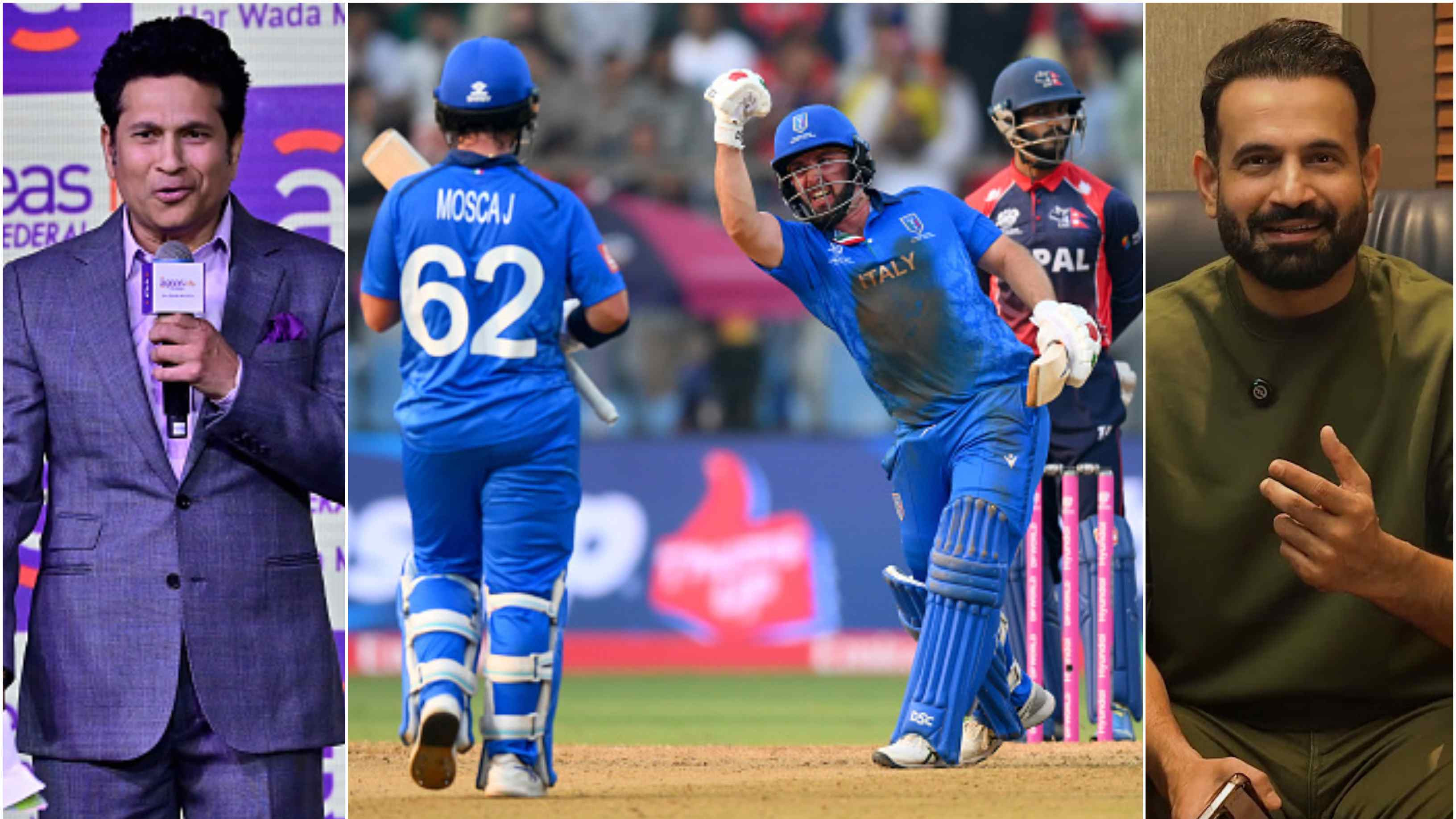 Cricket fraternity reacts as clinical Italy thrash Nepal to record first-ever win in T20 World Cup