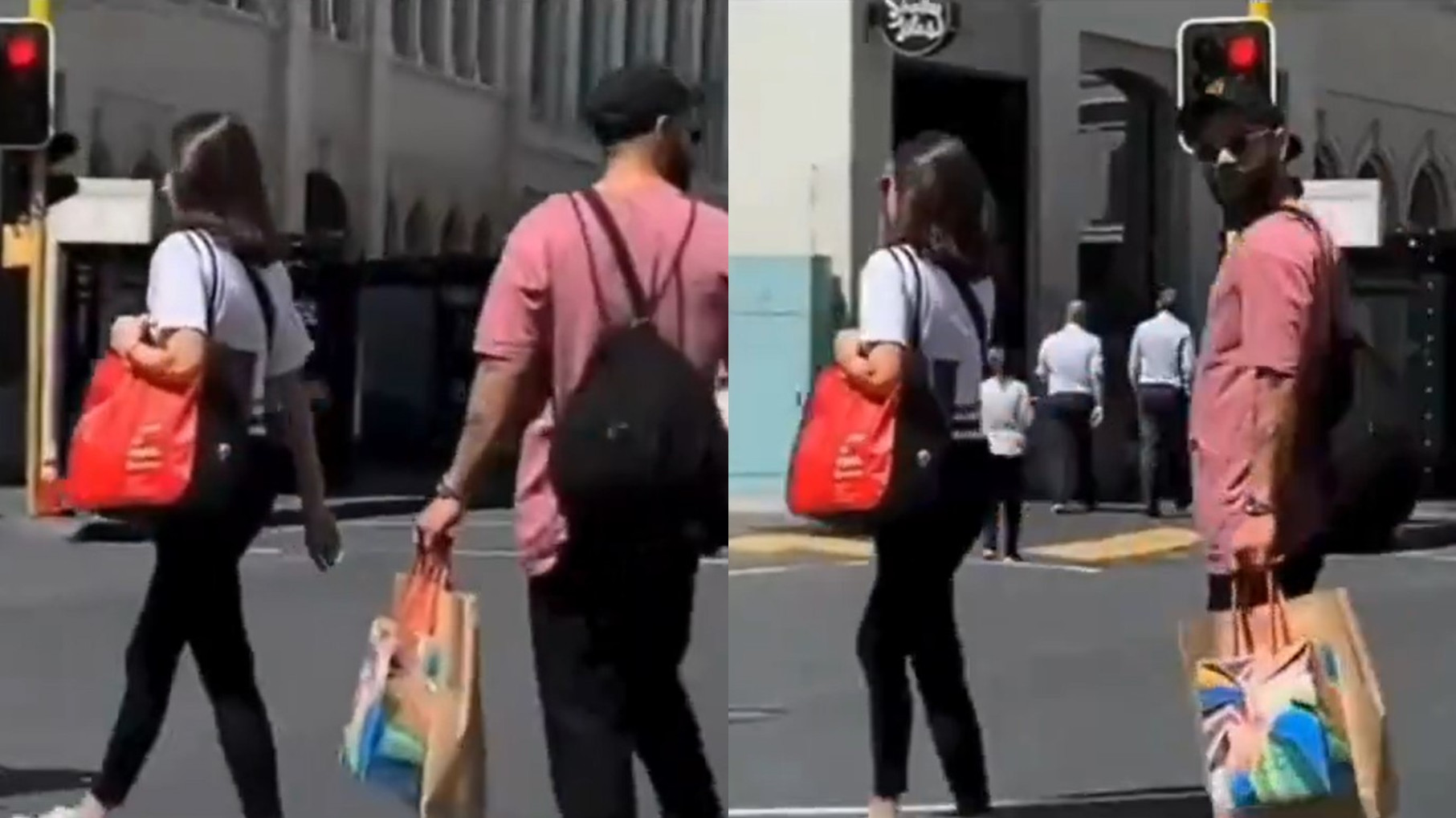 WATCH- Virat Kohli and Anushka Sharma spotted with shopping bags in London