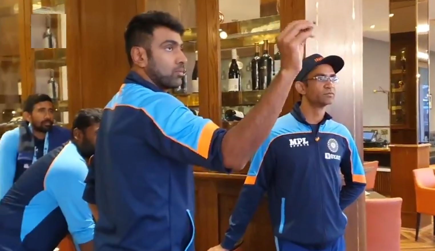 R Ashwin won the game of darts | BCCI