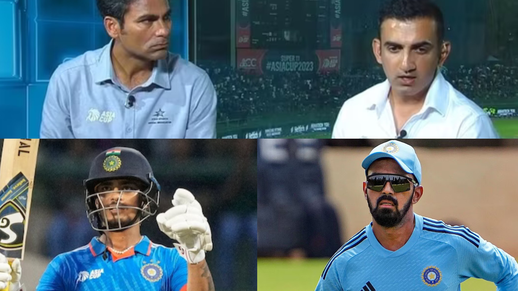 Asia Cup 2023: “To win World Cup, name is more important or form?”- Gambhir shuts down Kaif over Rahul v Kishan debate