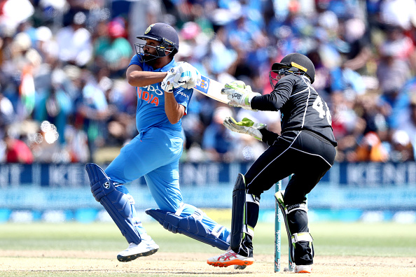 Rohit Sharma top scored with 87 | Getty
