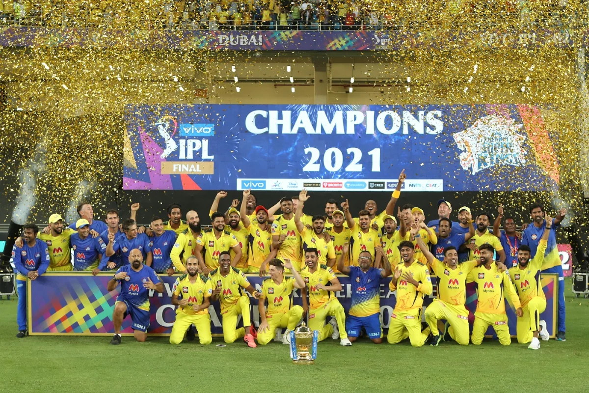 Chennai Super Kings (CSK) won the IPL 2021 trophy | BCCI-IPL