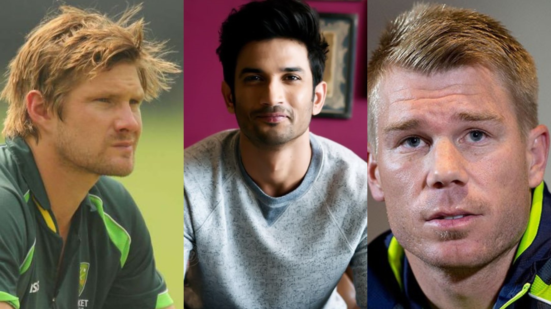 “At times you forget it was Sushant and not MS,” Shane Watson and David Warner pay tribute to late actor