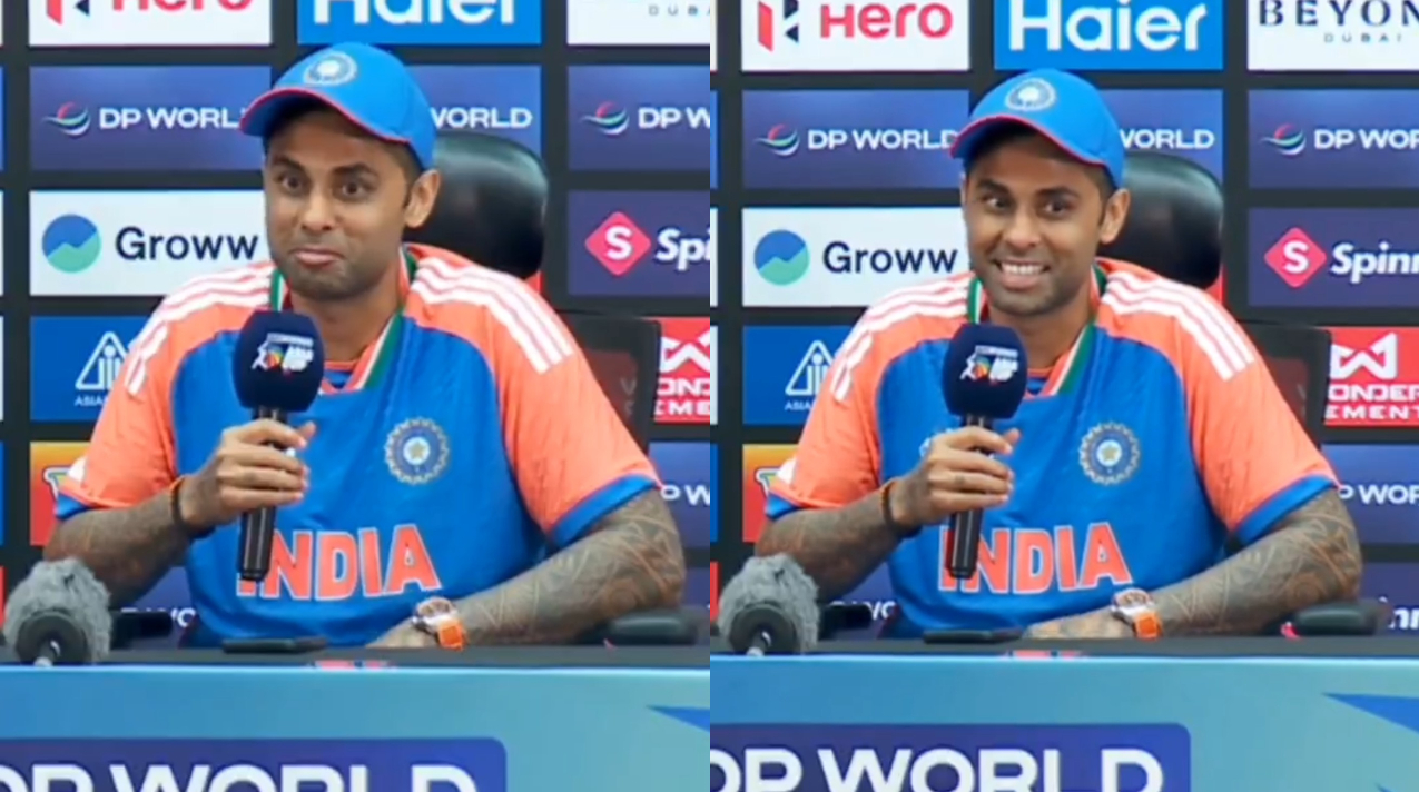 Suryakumar Yadav trolled the Pakistani journo | X