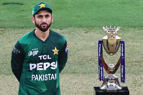 Salman Ali Agha didn't feature in the T20 World Cup ticket poster | Getty