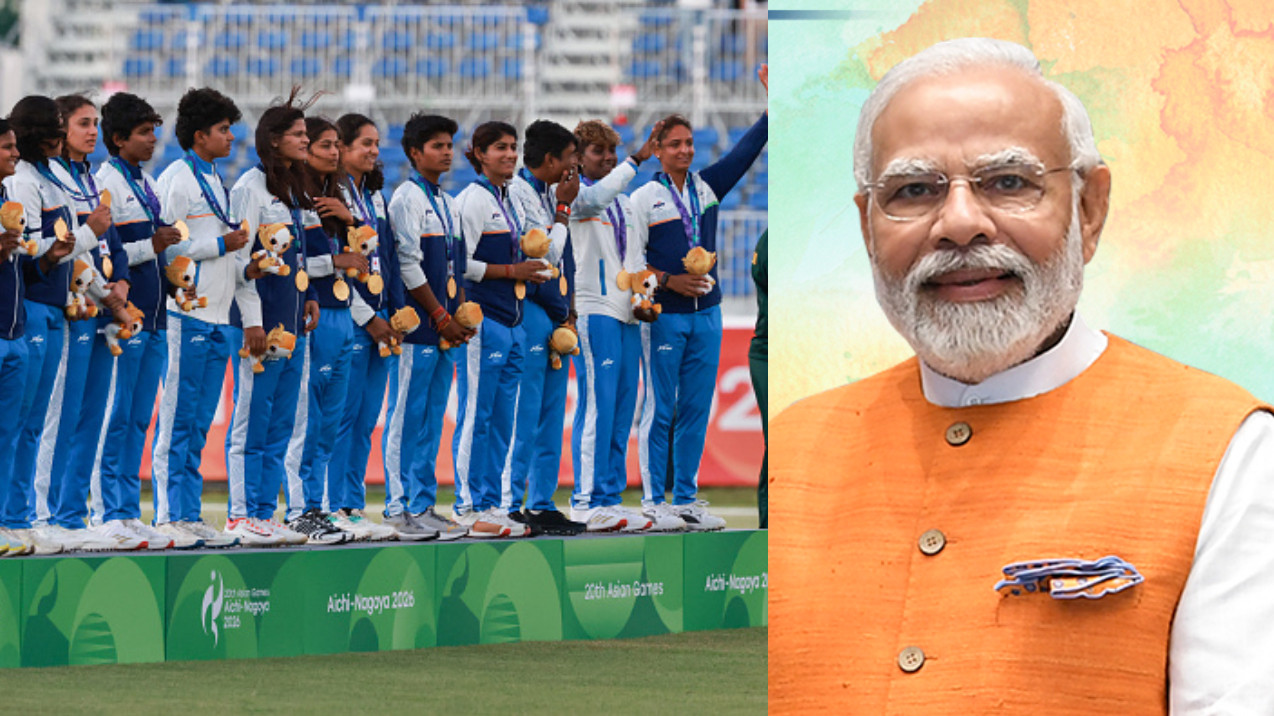 “Splendid triumph”- PM Narendra Modi wishes India Women's team for winning Asian Games 2026 Gold medal