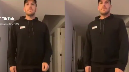Aaron Finch realizes he should “stick to cricket” after shooting a hilarious dance video on TikTok