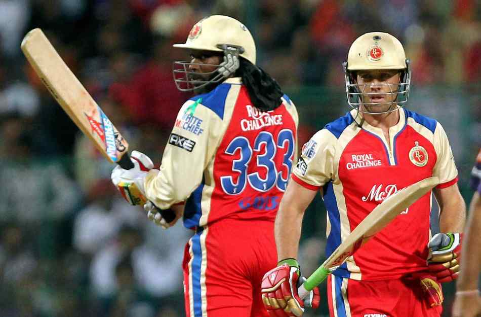 Chris Gayle and AB de Villiers for RCB | Twitter